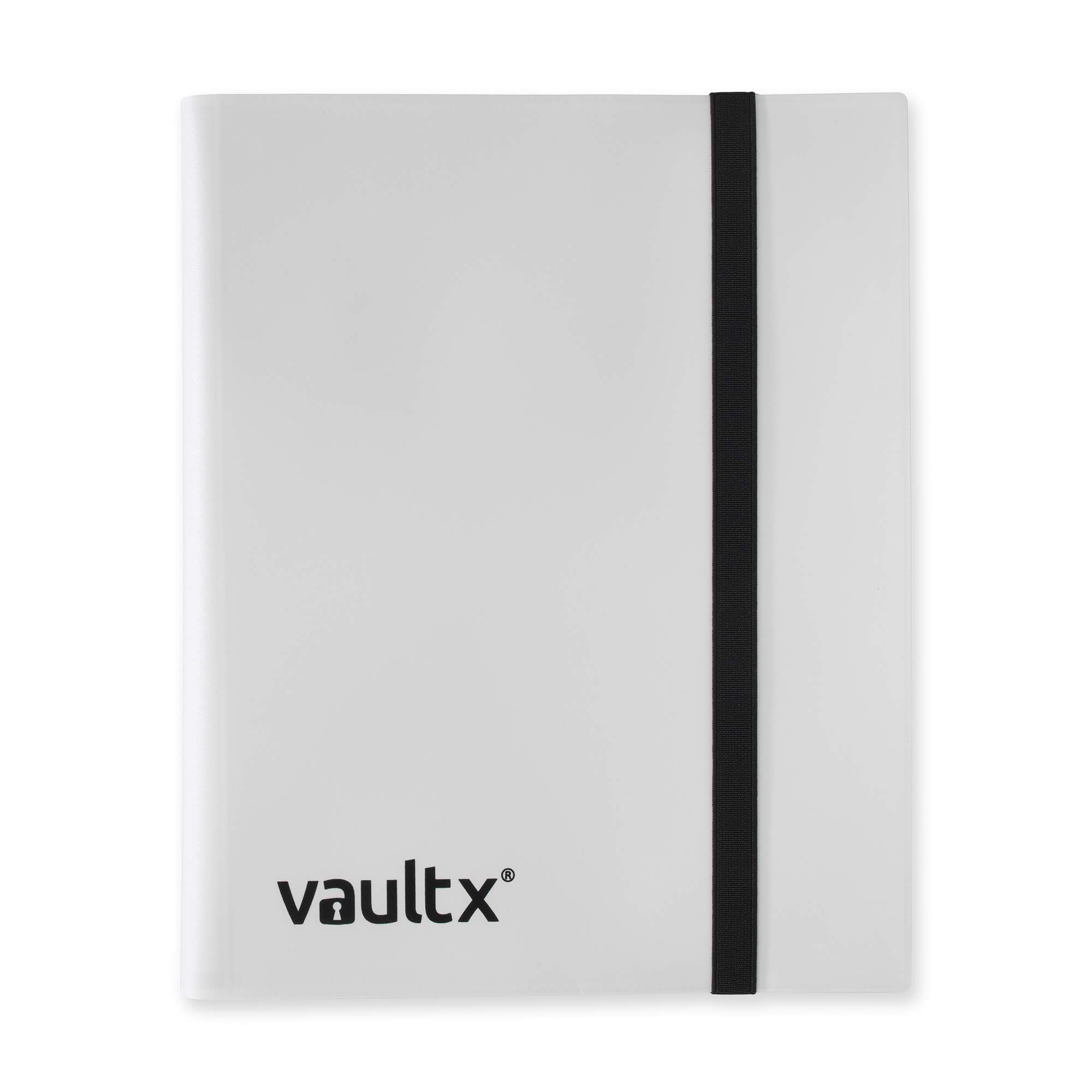 Vault X 9 Pocket Trading Card Strap Binder, 360 cards, Standard, 20 Side-Loading Pages, Folder for Collectible Card Games, Sports, TCG (White) โ image 1