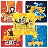 Lego Mixels Stickers - 75 per Pack