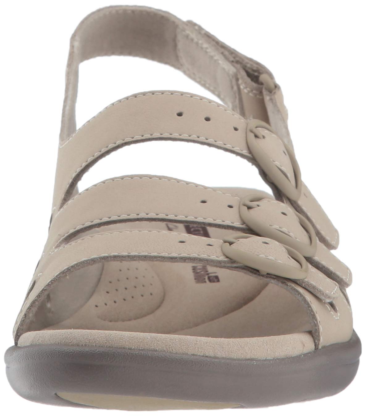 Clarks Women's Saylie Quartz Sandal, Sand Nubuck, 12 M US on Galleon Philippines