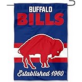 Buffalo Bills Throwback Retro Vintage Double Sided Garden Flag