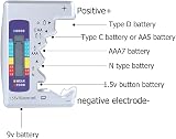 Bestgle Universal Battery Tester Checker with LCD - C D AA AAA 9V Button Cells view 5