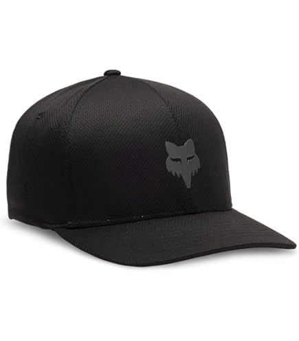 Amazon.com: Fox Racing Men's Fox Head Tech Flexfit Hat, Black Camo