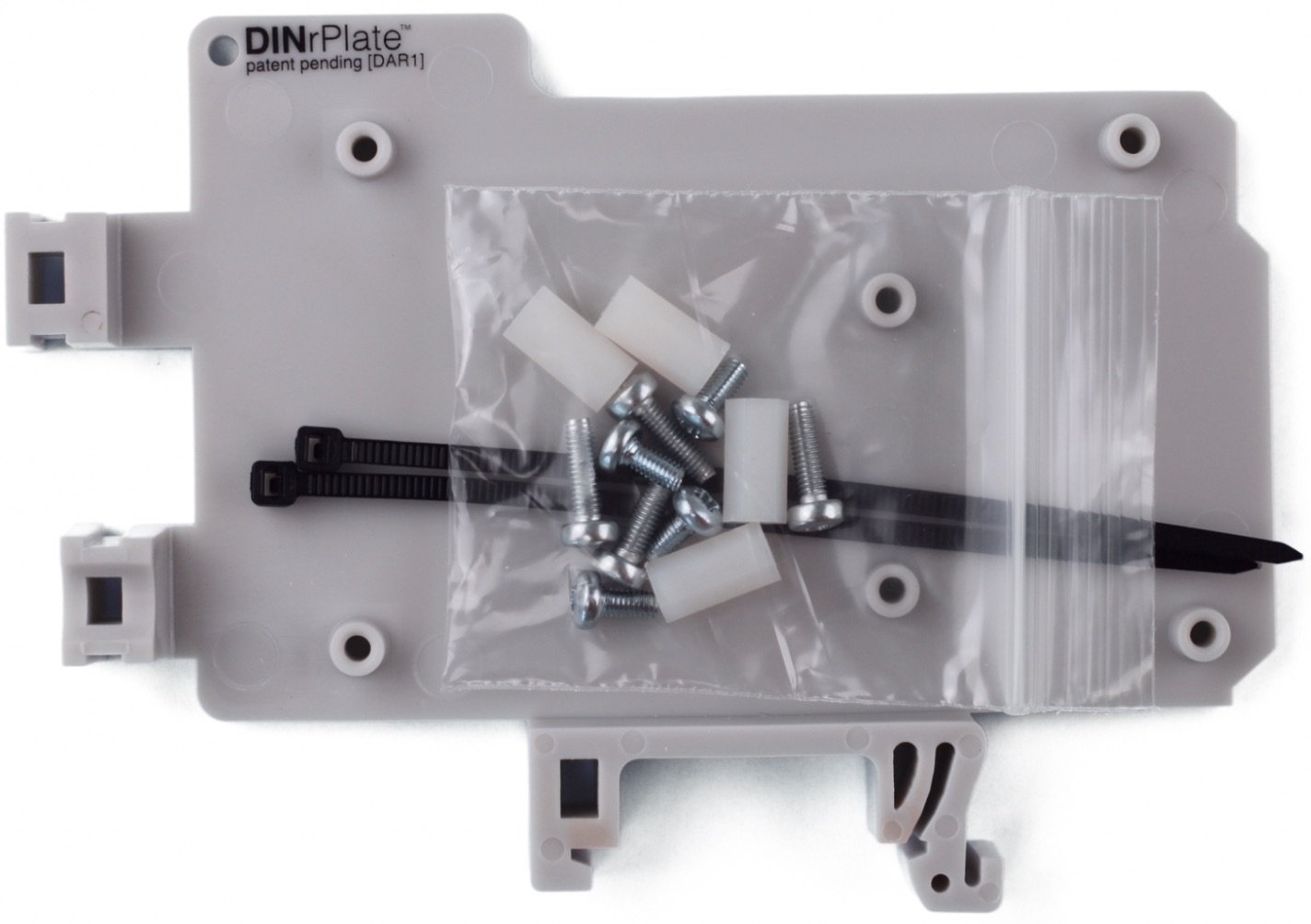 DINrPlate DIN Rail Mount for Arduino UNO/Mega