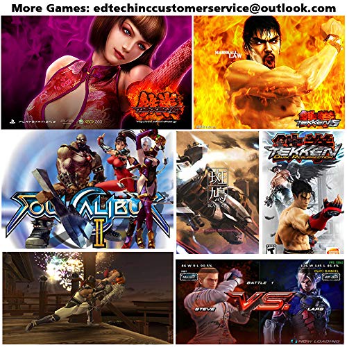 ElementDigital Arcade Game Console 1080P 3D & 2D Games 2350 in 1 Pandora's Box 2 Players Arcade Machine with Arcade Joystick Support Expand 6000+ Games