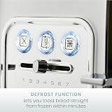 Swan Serenity 4 Slice Toaster White 2100W 6 Browning Levels view 4