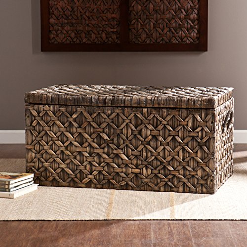 Southern Enterprises AMZ6210KC Storage Trunk, Blackwashed