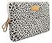 KayondCute Leopard's Spots Style Canvas Fabric Ultraportable Neoprene 13-13.3Inch Laptop / Notebook Computer / MacBook / MacBook Pro / MacBook Air Sleeve Case Bag Cover