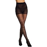 Berkshire Sheer Plaid Non-Control Top Pantyhose with Reinforced Toe - 4798