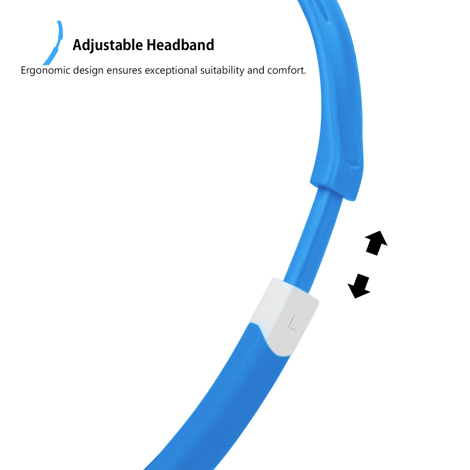 Kids Headphones - Comfortable and Adjustable Wired Over Ear Headset with Volume Limiting - Toddlers Headphones for Boys and Girls (Blue)