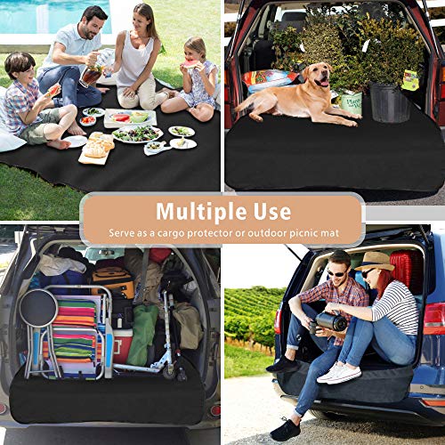 Fcolor SUV Cargo Liner for Dogs Waterproof Pet Cargo Liner, Comfort