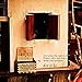 HOSALA Personalizable Music Box Handmade Engraved Wooden (Wood, LET IT BE)