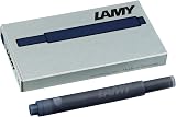 LAMY T10 Ink Cartridges Blue-Black 1.25 ml Pack of 5 Large Capacity