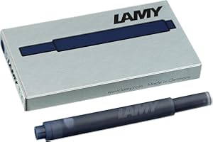 Lamy T10 Fountain Pen Ink Refills. Blue/Black 4 boxes