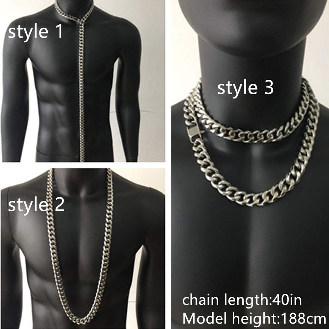 X Chain Choker Necklace 