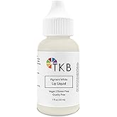 TKB Lip Liquid Color|Liquid Lip Color for TKB Gloss Base, DIY Lip Gloss, Pigmented Lip Gloss and Lipstick Colorant, Made in USA (1floz (30ml), Pigment White)