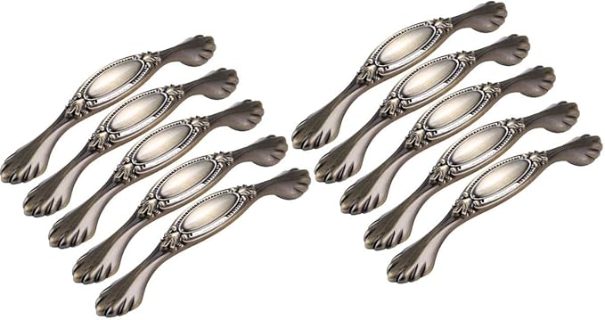 10 Piezas de manija de Muebles/Perilla de aleación de Zinc, perillas de