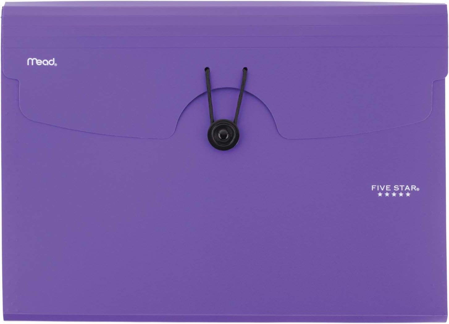 Five Star 6-Pocket Expanding File Organizer, Plastic Expandable Letter Size File Folders with Pockets, Home Office Supplies, Portable Paper Organizer for Receipts, Bills, Documents, Purple (72510) : Office Products