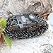 Paracord Survival Bracelet with Fire Starter, Compass -Outdoor LIFE SAVING TOOLS- Stainless Steel Scraper, Whistle Buckle, 550lb Milspec Reflecive Cord + 100% Guaranteed
