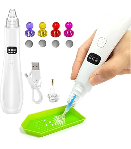 Stylo de Peinture de diamants électrique – Technologie sous vide – Rechargeable via