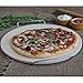 Pizzacraft 16” Ceramic Pizza Stone with Handles - Baking Stone for Crispy Crust & Even Cooking - Ideal for Homemade Pizza, Bread, Pastries, Reheating Goods - Beginner or Professional Baking (Round)