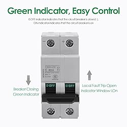 2P 250V Low Voltage DC Miniature Circuit Breaker