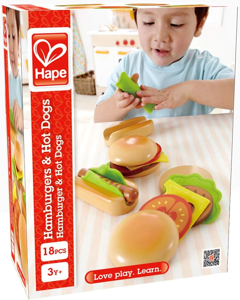 hape hamburgers and hotdogs