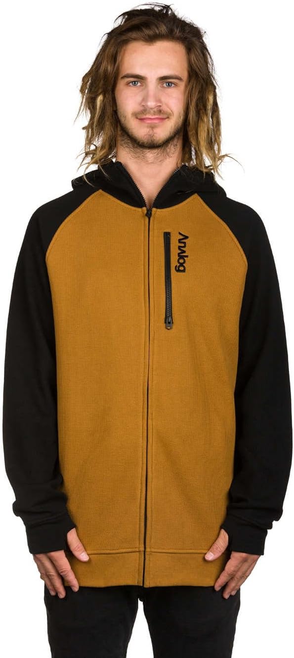 Analog Winter 2016/17 Forte Bonded Thermal Zip Hoodie Snowboard/Ski