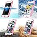 EFFUN Case for iPhone 7 Waterproof Case for iPhone 7 Case Waterproof of 4.7 in, Case for iPhone 7, IP68 Waterproof for iPhone 7 Case of Dustproof Snowproof Shockproof, Pink