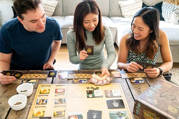 USAOPOLY HARRY POTTER HOGWARTS BATTLE COOPERATIVE DECK BUILDING CARD GAME | OFFICIAL LICENSED MERCHANDISE BOARD GREAT GIFT FOR FANS MOVIE ARTWORK FOR 132 MONTHS TO 1188 MONTHS