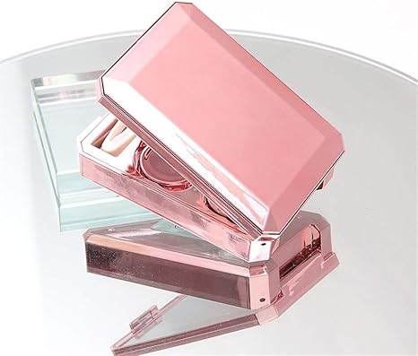 Amazon Co Jp 元気 コンタクトレンズケース 3d宝石の目レンズケース 看護収納ボックスのためのシンプルでポータブルコンタクトレンズトラベルケース コンタクトレンズケア Color Pink ホーム キッチン