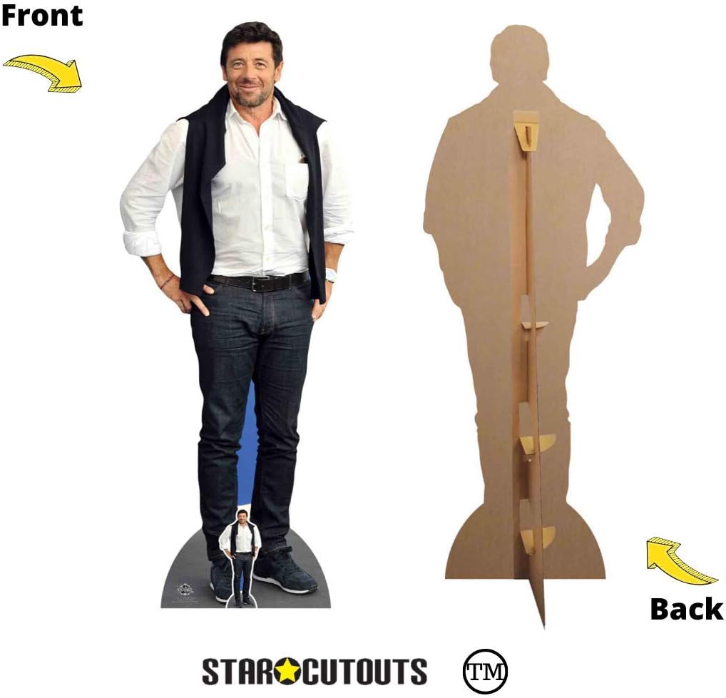 Star Cutouts CS921 Patrick Bruel (Casual) Lifesize Cardboard Cutout/Standee/Standup Perfect for Parties Fans - Image 3