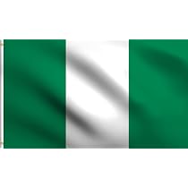 Amazon.com : DMSE Nigeria Nigerian National Flag 3X5 Ft Foot 100 ...