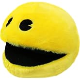 WjcnPac-Man 6" pacn Game Man Plush Toys Yellow Portable Plush Stuffed Toy Ghost Stuffed Animal Suitable for Party Decoration Suitable for Festivals/Birthday Gifts