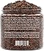 Feulover New York Biology Natural Arabica Coffee Body Scrub, 12-Ounce Exfoliating Scrub for All Skin Tones, Unisex, Detoxification, Body Exfoliation