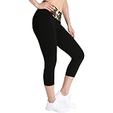 Slimming Foldover Capri Crop Yoga Pants 