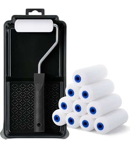 thumbnail image 2 of Paint Roller Kit For Walls And Trim – 12-Piece Small Roller Set 2 of 12