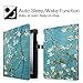Fintie Case for iPad 4th Generation/iPad 3rd Gen (2012 Model), iPad 2 (2011 Model) 9.7 inch Tablet - [Corner Protection] Multi-Angle Viewing Smart Cover w/Pocket Auto Sleep/Wake, Blossom
