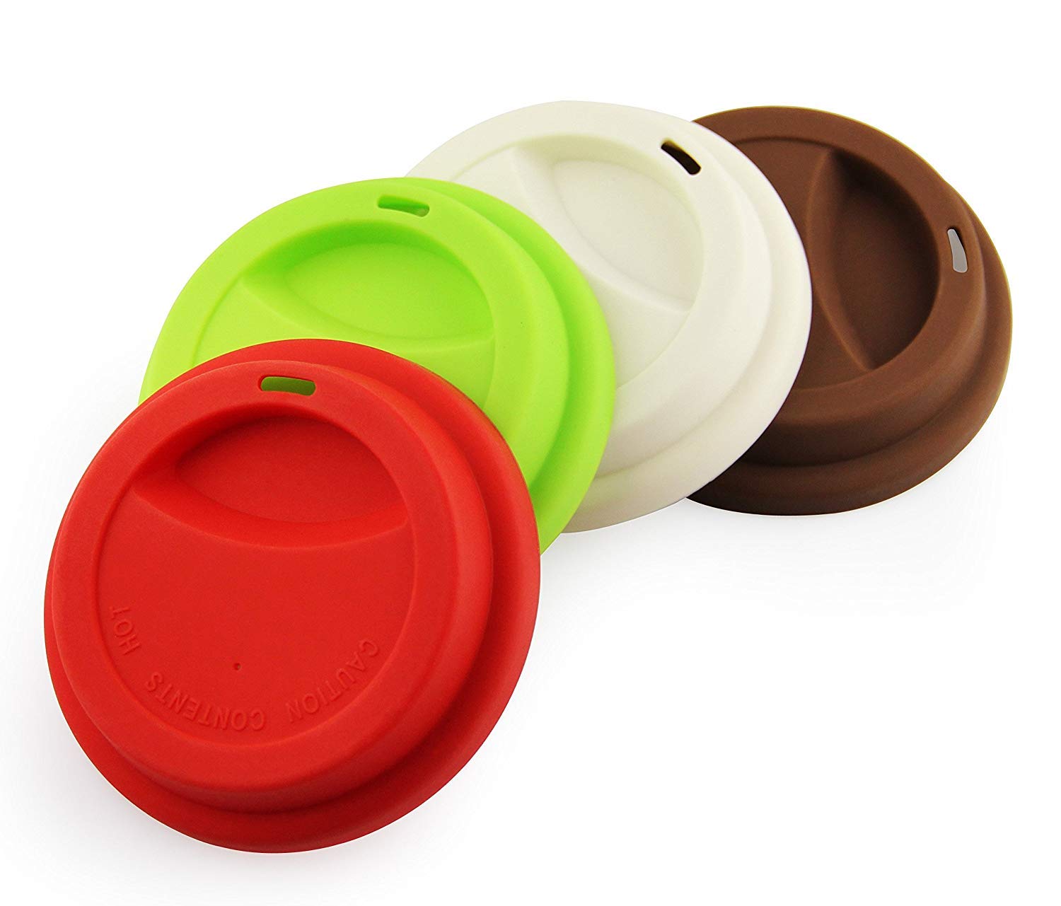 Amatt Silicon Coffee Cup lid for Ceramic Travel Coffee Mug