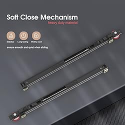 38" Concealed Sliding Barn Door Hardware Kit with