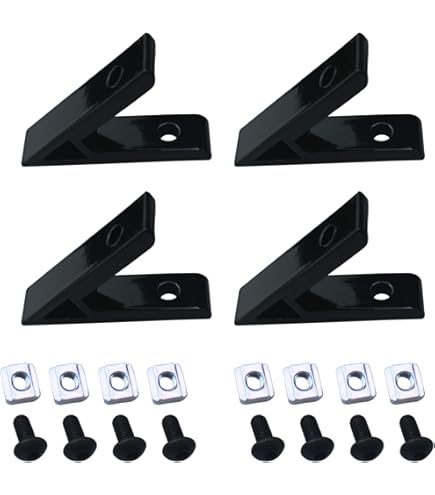 Soporte Angular De Aluminio 45° Para Perfil Ranurado T – Compatible Con 6060, 8080, 9090, 100100