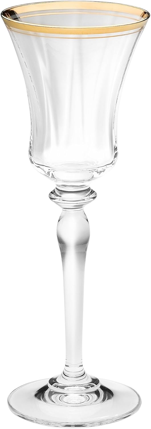 Mikasa Jamestown Gold Wine Glass