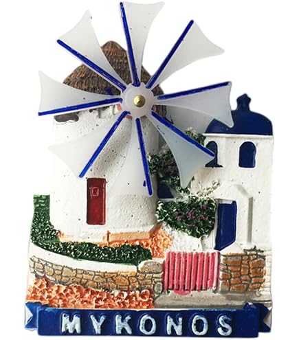 Amazon.com: Mykonos Island Greece 3D Fridge Magnet Tourist
