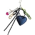 Hongvarey Cute Keychain Charms for Women Keychain Pendant for Purse Handbag Backpacks Fashion Bag Accessories