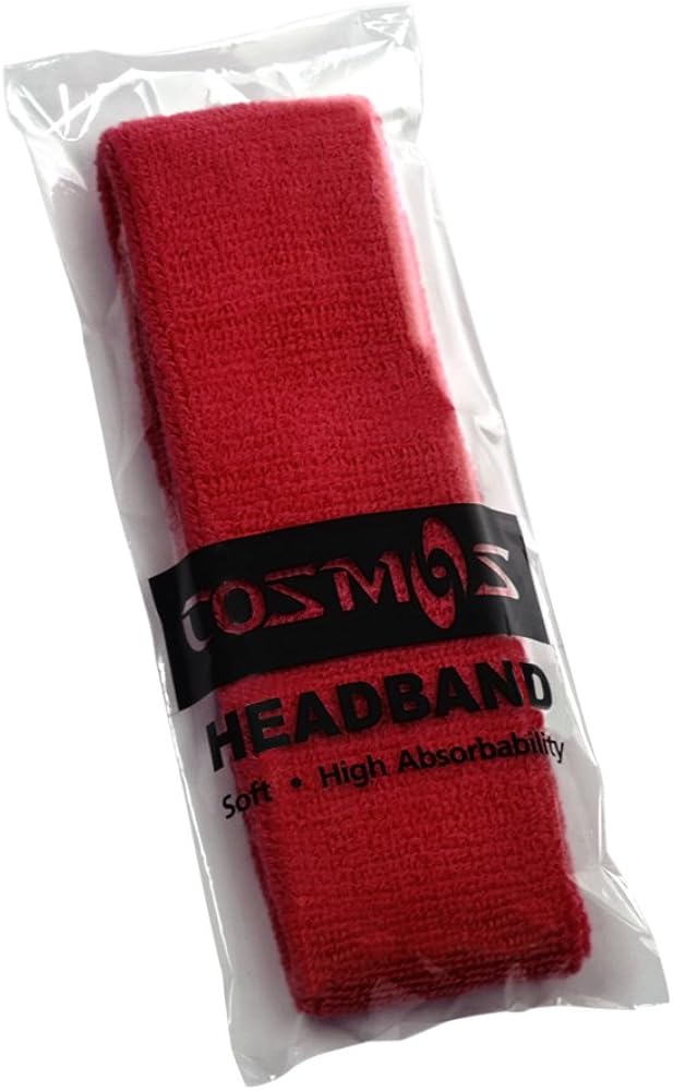 Cosmos Cotton Sports Basketball Headband/Sweatband Head Sweat Band/Brace (Pack of 7) : Clothing