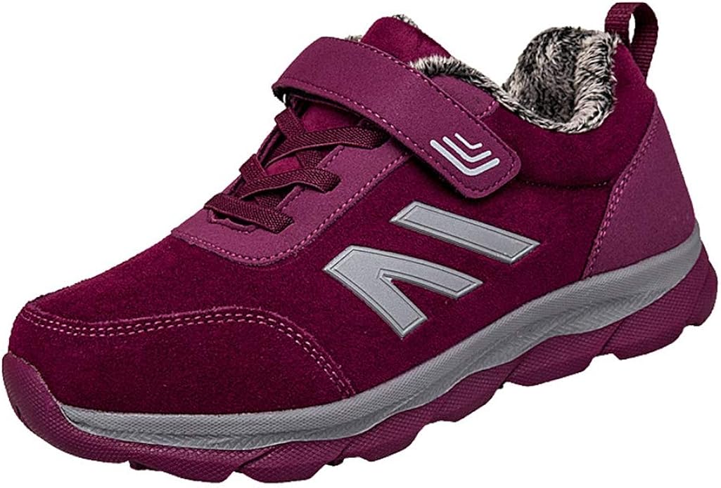 CXQWAN Women's Edema Shoes, Wide Fit Trainers NonSlip Wear Resistant Safety for Swollen Feet