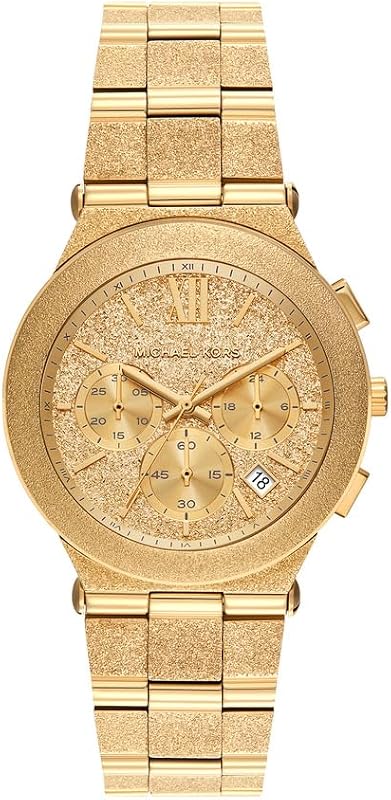 Billie Montre Femme 40MM en Acier Inoxydable Doré, MK7556