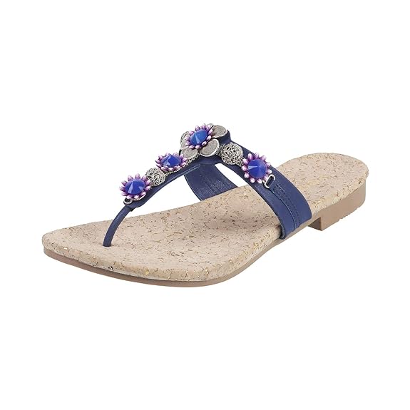 Women's Blue Footwear-4 UK (37 EU) (32-317)