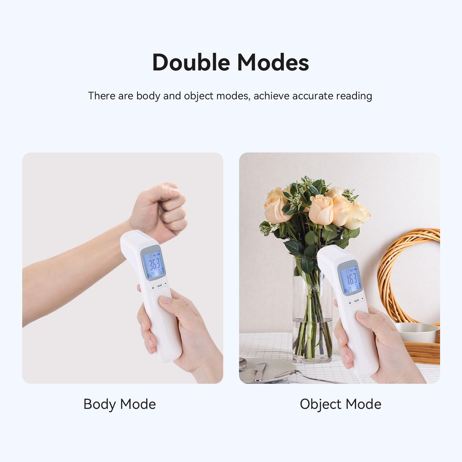 Medical 3-in-1 Infrared Thermometer,touchless Thermometer,Forehead Thermometer for Adults and Infants,Measurable Body Temperature of Objects,1s Instant Results ?