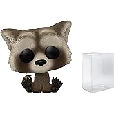 Funko Pop! Marvel: Guardian of The Galaxy Volume 3 - Baby Rocket, Exclusivce Multicolor Flocked Collectible Vinyl Figure #1208