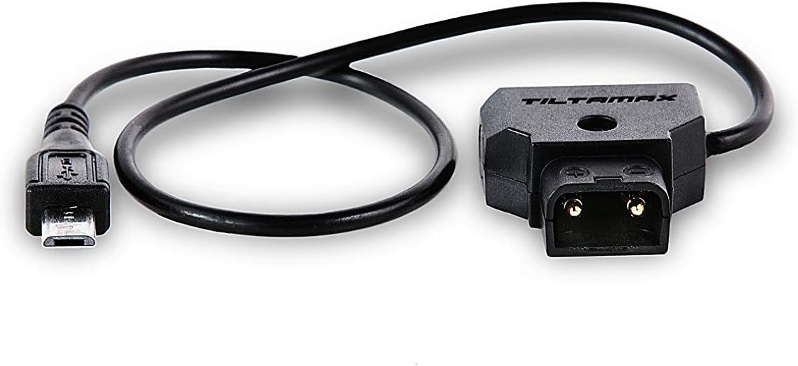 TiLTA WLC-T04-PC-PTAP Nucleus-Nano D-TAP to Micro USB Motor Power Cable